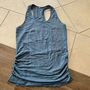 Blue/Green Athleta Fitted Tank